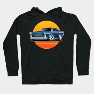 Classic Sixtes Big American Muscle Car Hoodie